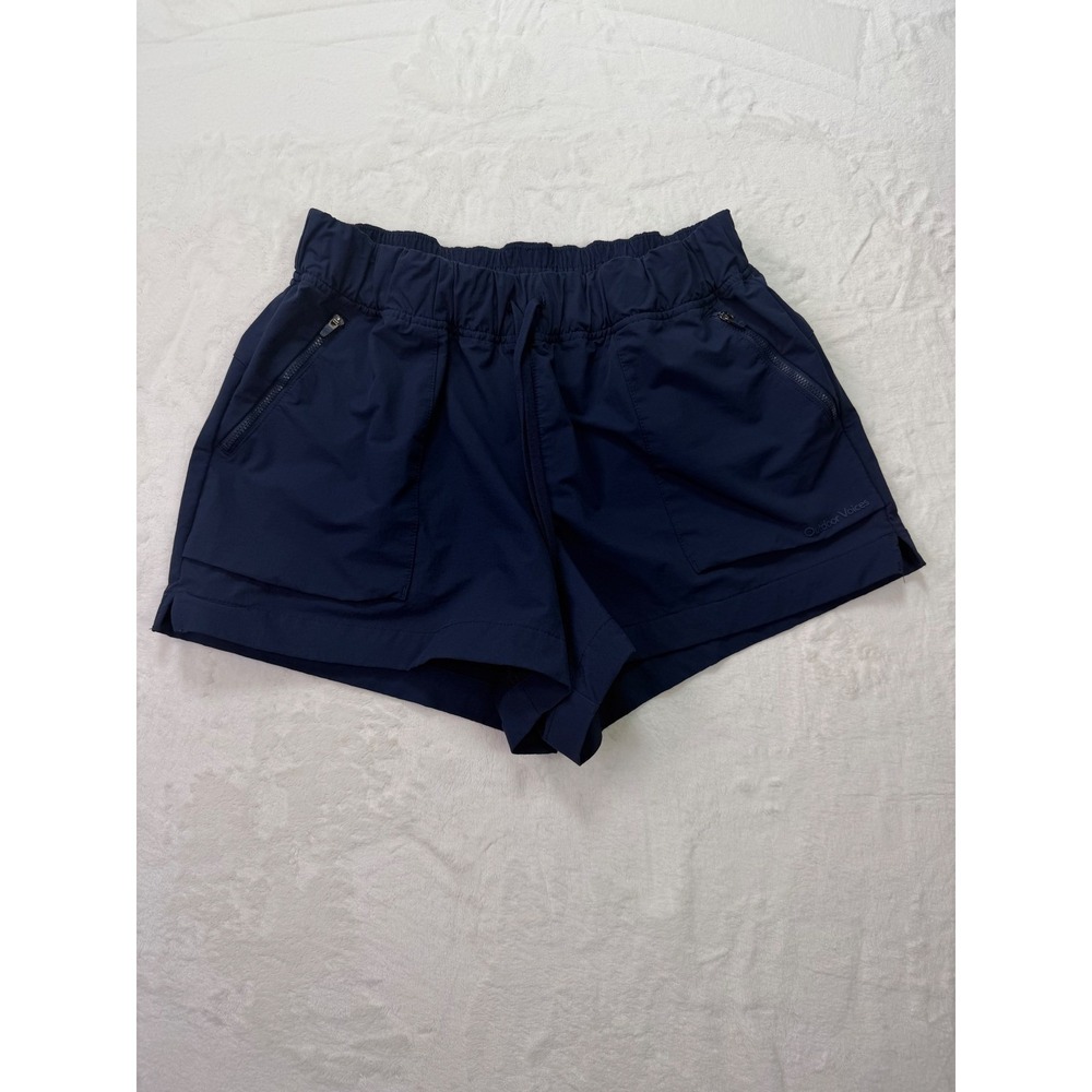 Outdoor Voices Rectrek Shorts Navy Blue Large - Picture 1 of 4
